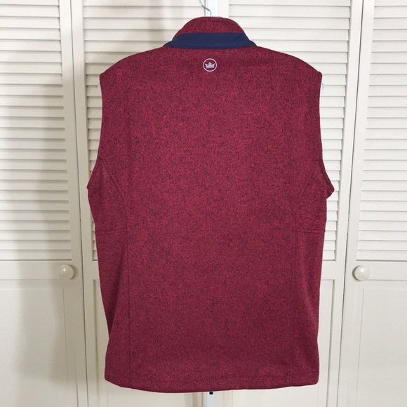 PETER MILLAR Crown Fleece Sweater Vest Small - Picture 5 of 12